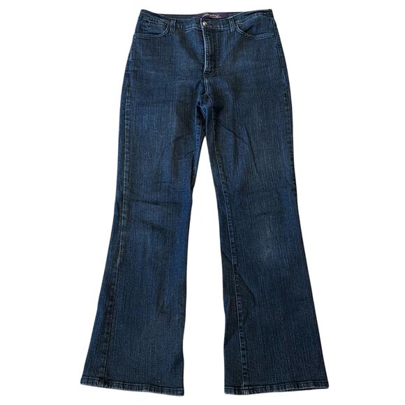 NYDJ Women's High Rise Bootcut Jean Dark Wash Size 14 - Picture 1 of 10